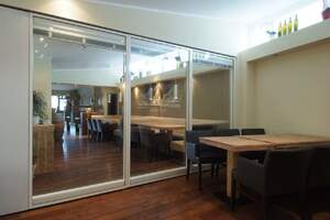 Остекление фасадов, Входные группы, Двери, Перегородки, Окна.